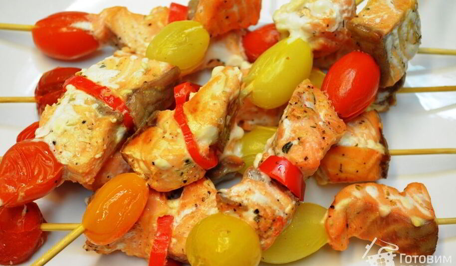 Рецепт шашлыка рыбного
