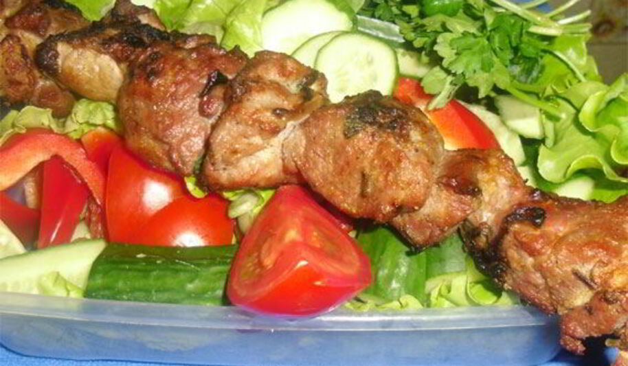 Рецепт шашлыка с киви