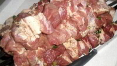 шашлык с киви