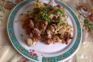 Шашлык в рукаве