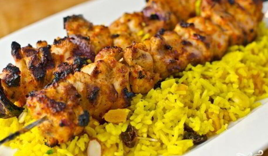 Рецепт сочного шашлыка из куриной грудки