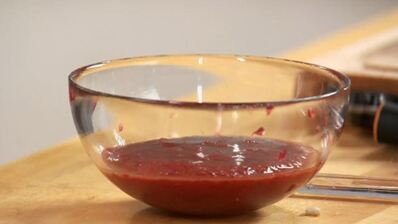 говяжий стейк с булгуром