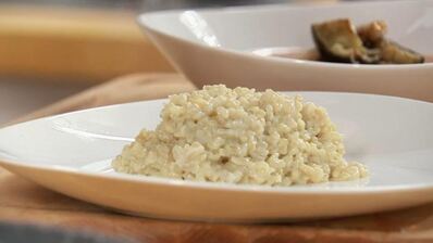 говяжий стейк с булгуром