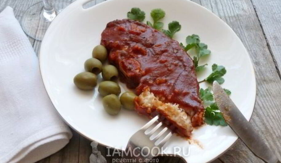 Рецепт стейка акулы по-итальянски