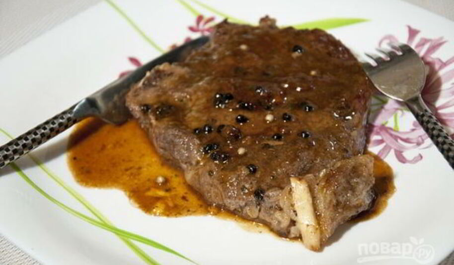 Рецепт стейка говяжий в духовке