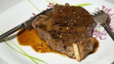 стейк говяжий в духовке