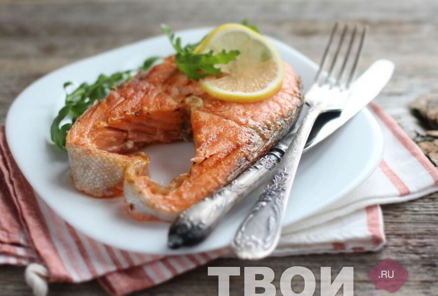 Стейк из форели