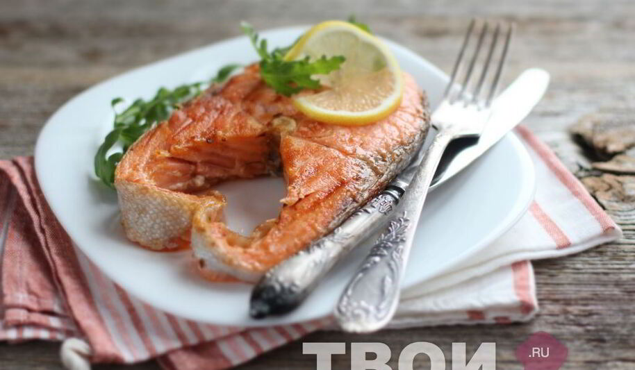 Рецепт стейка из форели