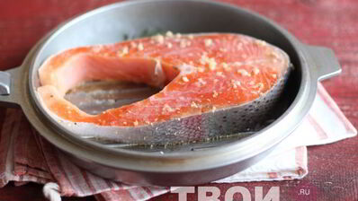 стейк из форели