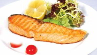 стейк из лосося на сковороде