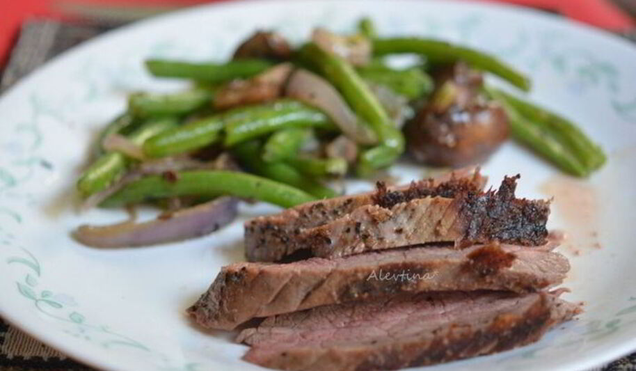 Рецепт стейка на сковороде