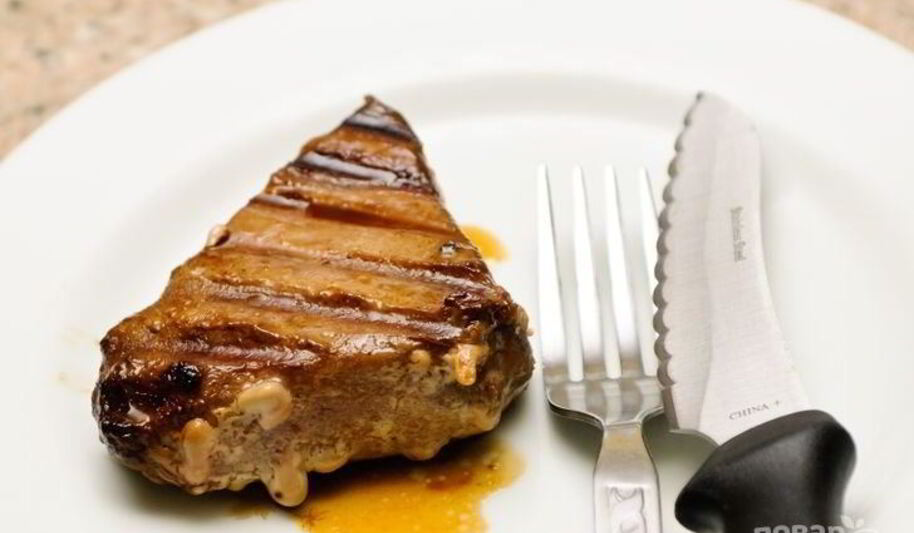 Рецепт стейка тунца