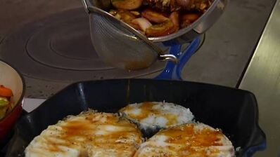 стейки из белой рыбы в соусе терияки