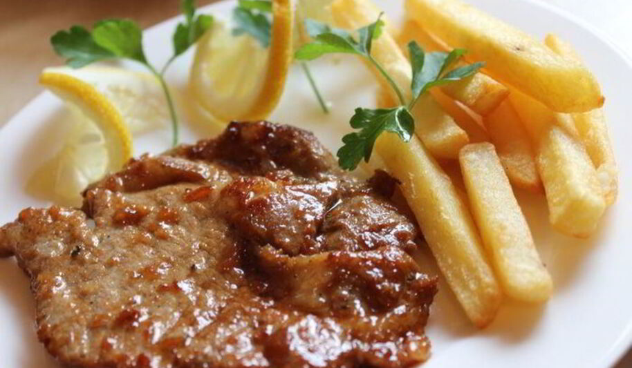 Рецепт свиного стейка в апельсиновом маринаде