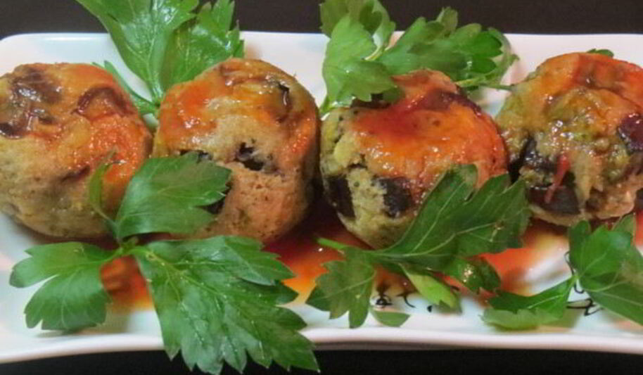 Рецепт баклажанных тефтелек