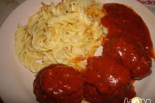 Итальянские тефтели в томатном соусе