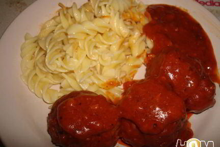Итальянские тефтели в томатном соусе