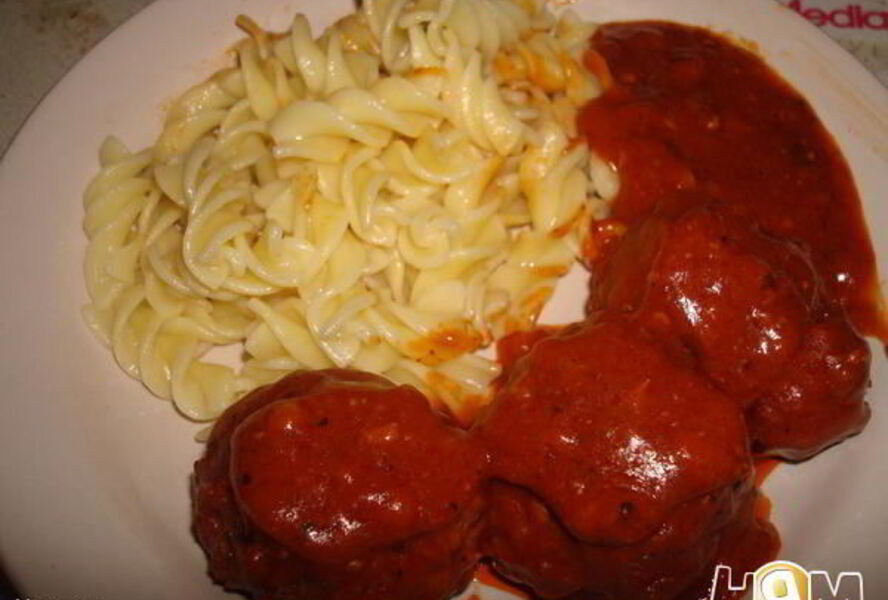 Итальянские тефтели в томатном соусе