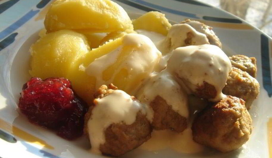 Рецепт шведских тефтелек