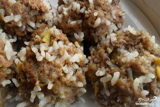 Тефтели из баранины с рисом