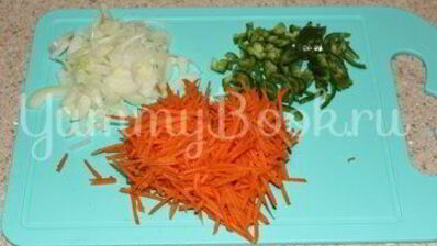 тефтели из морепродуктов с овощами