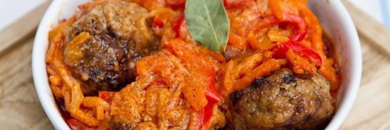 Тефтели по-гречески