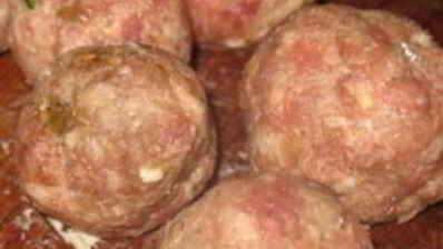 тефтели с брынзой