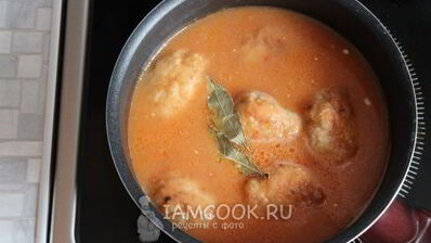 тефтели с гречкой и фаршем