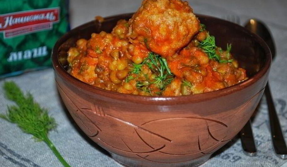 Рецепт тефтелей с машема