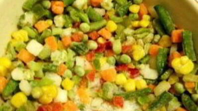 тефтели с овощами в сливках