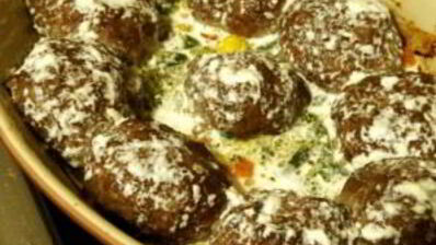 тефтели с овощами в сливках