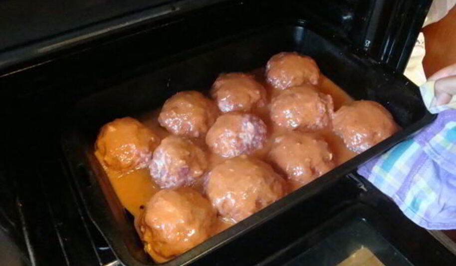Рецепт тефтелей в духовке