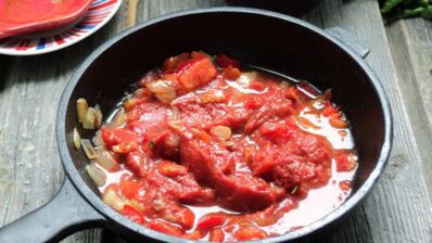 тефтели в остром томатном соусе