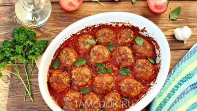 тефтели в томатном соусе в духовке
