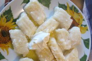 Ленивые вареники для малышей