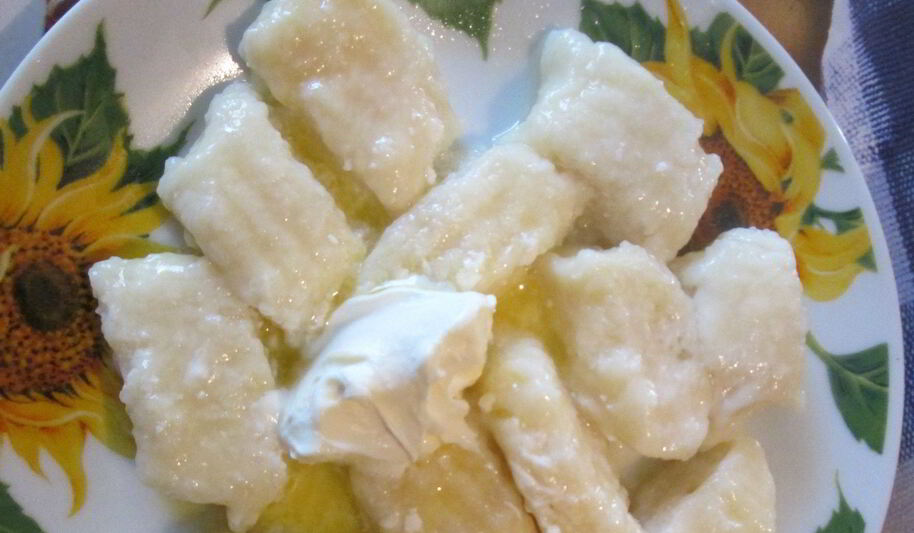 Рецепт ленивых вареников для малышей