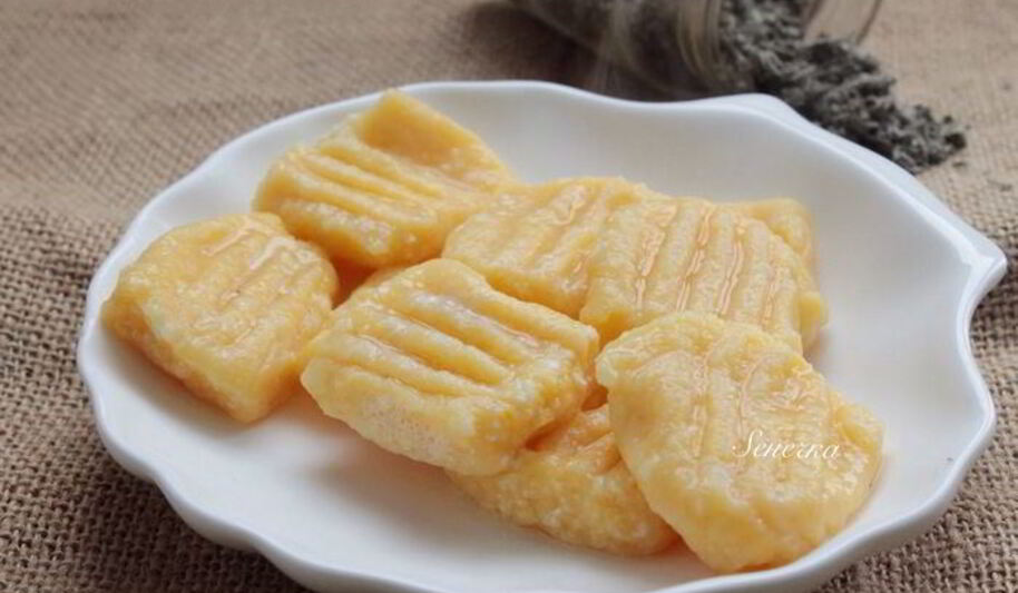 Рецепт ленивых вареников с тыквого