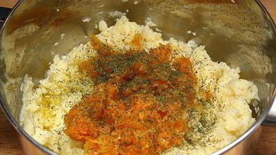 постные вареники с картошкой