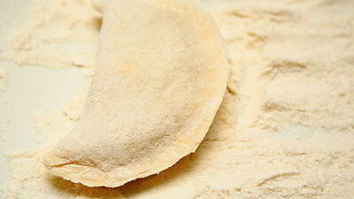 постные вареники с картошкой