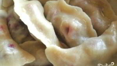 постные вареники с вишней