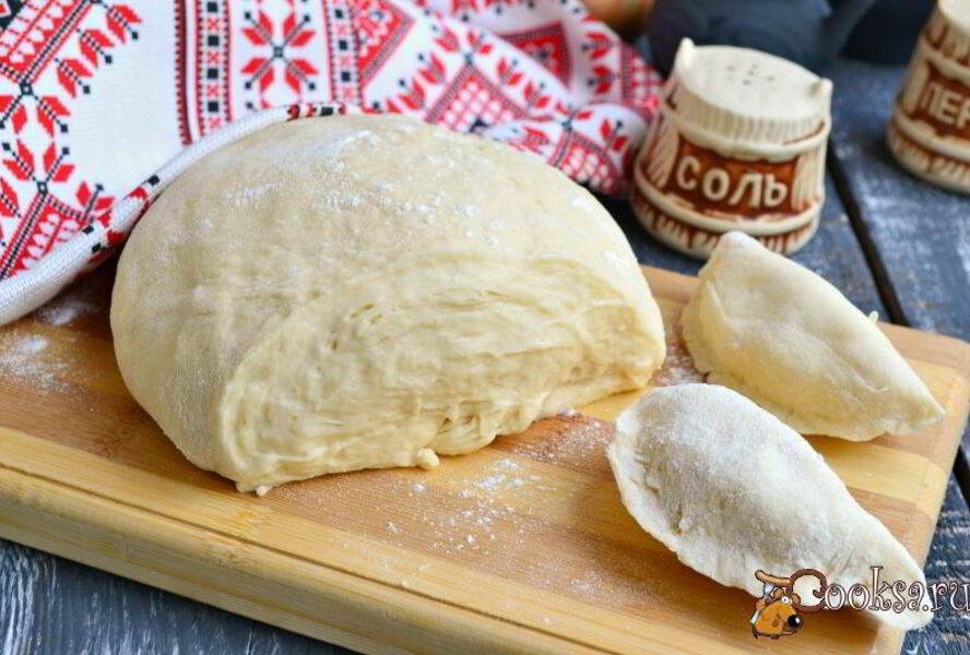 Тесто на кефире для вареников