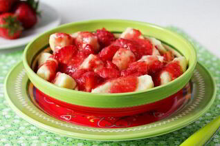 Творожные ленивые вареники по-итальянски