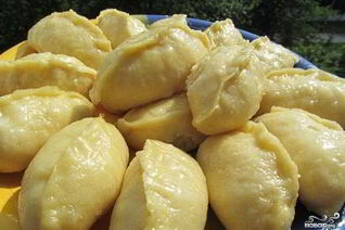 Вареники на пару