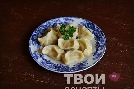 Вареники с грибами