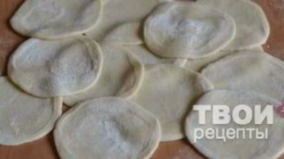 вареники с грибами