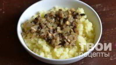 вареники с грибами