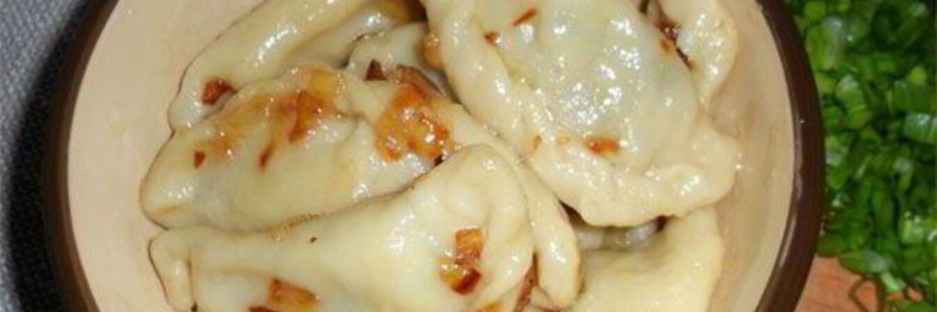 Вареники с картофелем и грибами