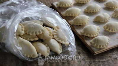 вареники с картошкой и творогом