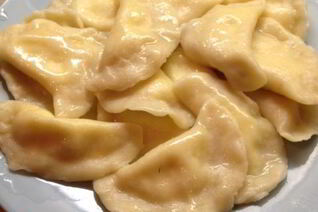 Вареники с начинкой из творога