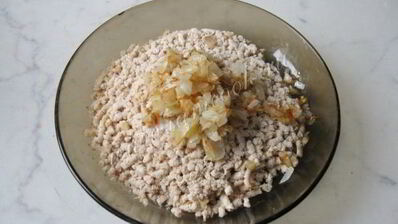 вареники с отварным мясом